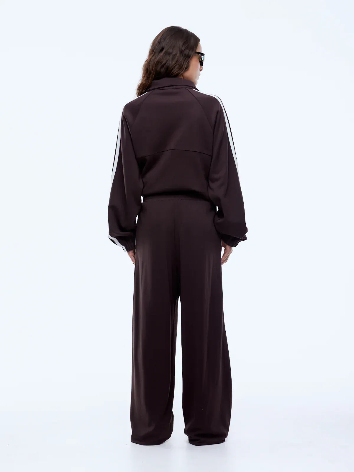 Ena Pelly Pants - Casual Valentina Stripe Pant - Cocoa