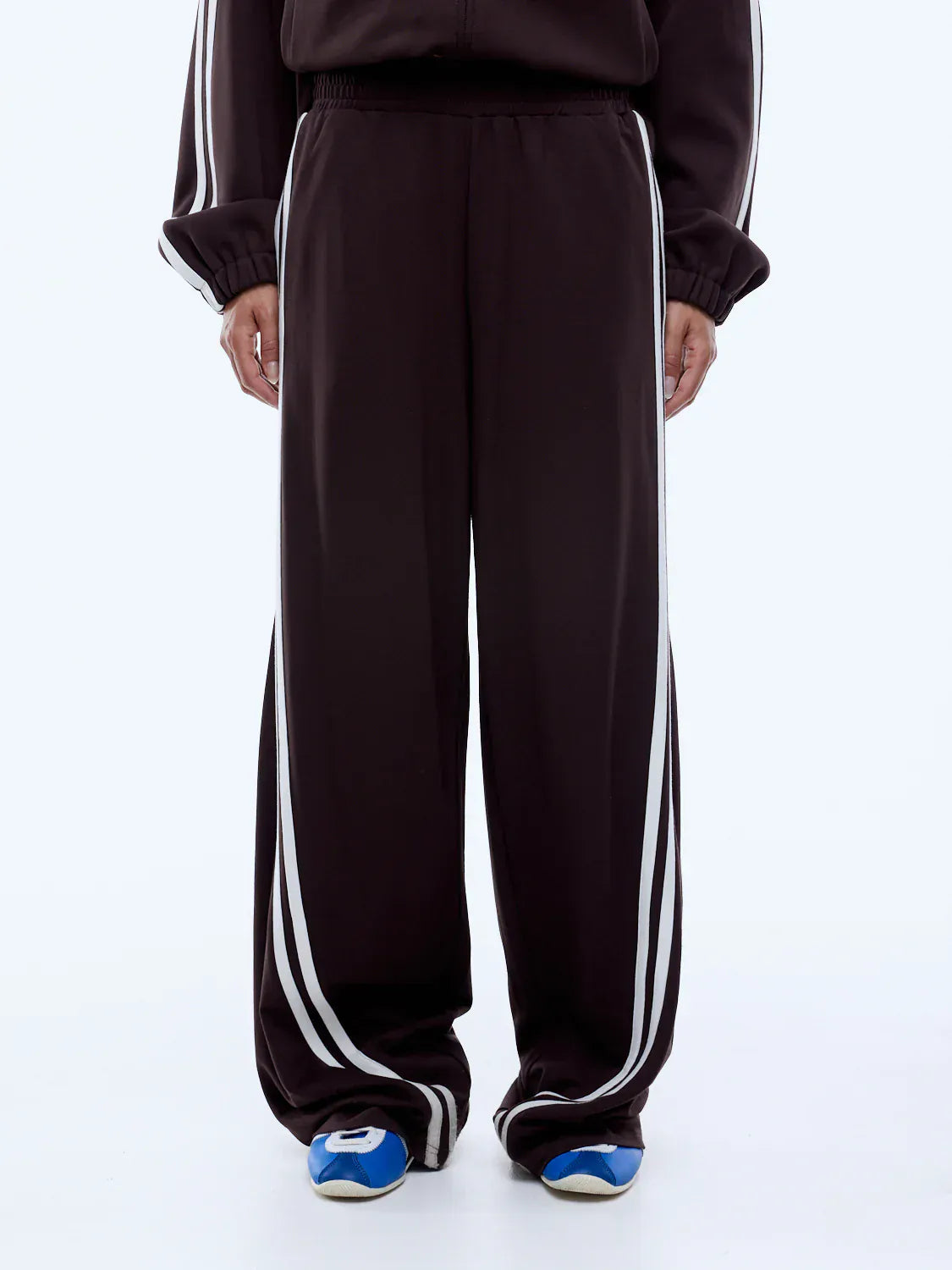 Ena Pelly Pants - Casual Valentina Stripe Pant - Cocoa