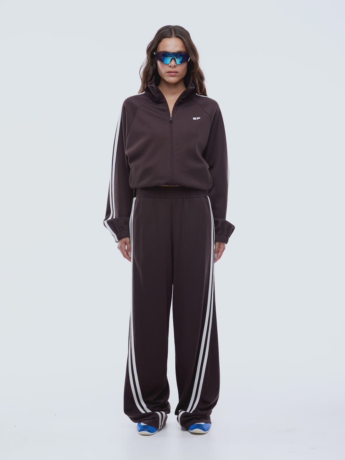 Ena Pelly Pants - Casual Valentina Stripe Pant - Cocoa