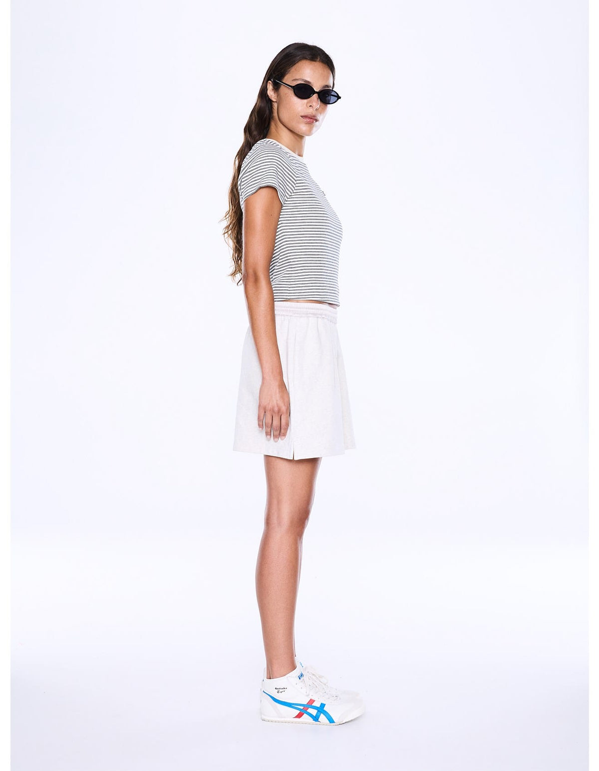 Ena Pelly Shorts - Casual Paris Teddy Short - Oat Marle