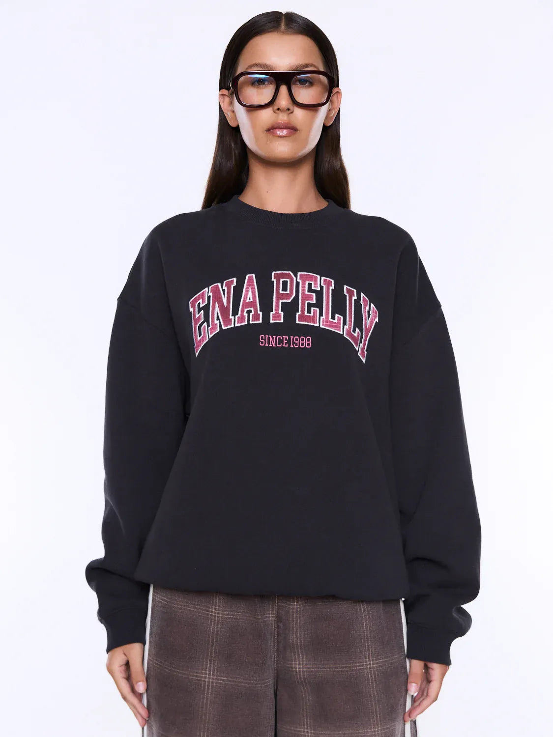 Ena Pelly Sweaters Mila Oversized Sweater - Phantom