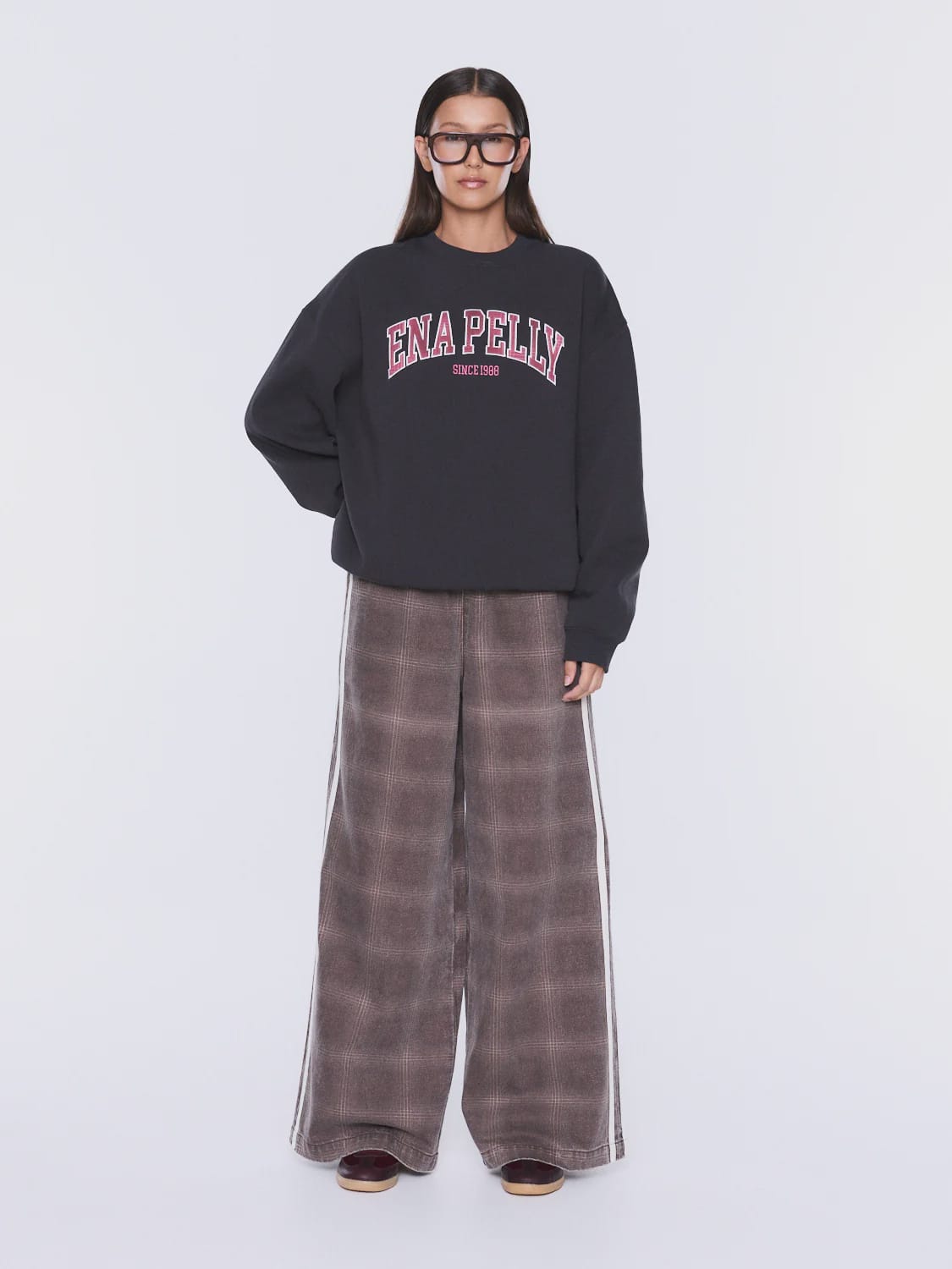 Ena Pelly Sweaters Mila Oversized Sweater - Phantom