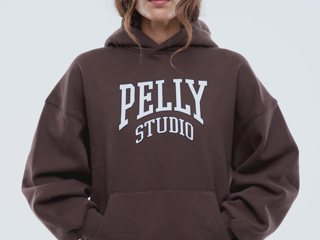 Ena Pelly Sweaters Pelly Studio Hoodie - Mocha