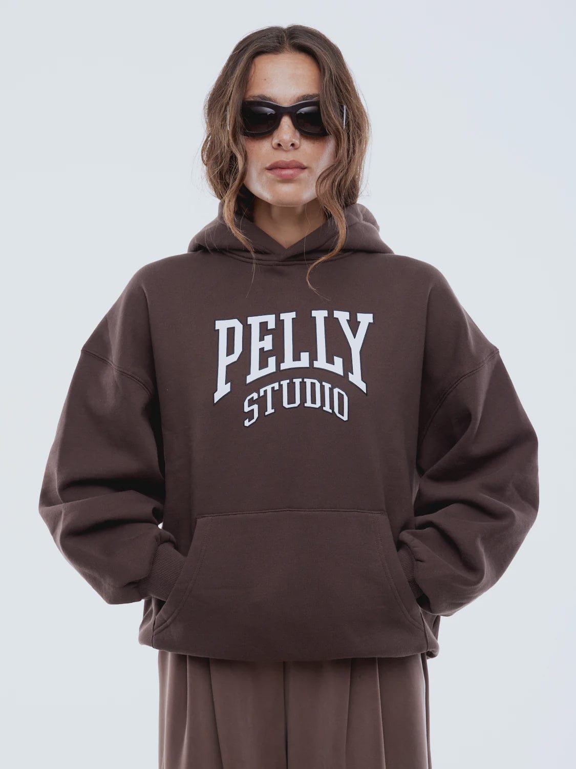 Ena Pelly Sweaters Pelly Studio Hoodie - Mocha
