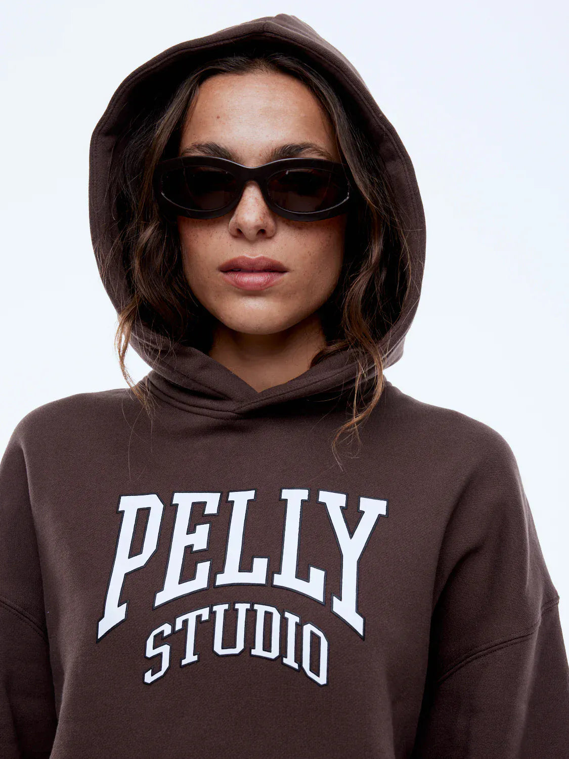 Ena Pelly Sweaters Pelly Studio Hoodie - Mocha