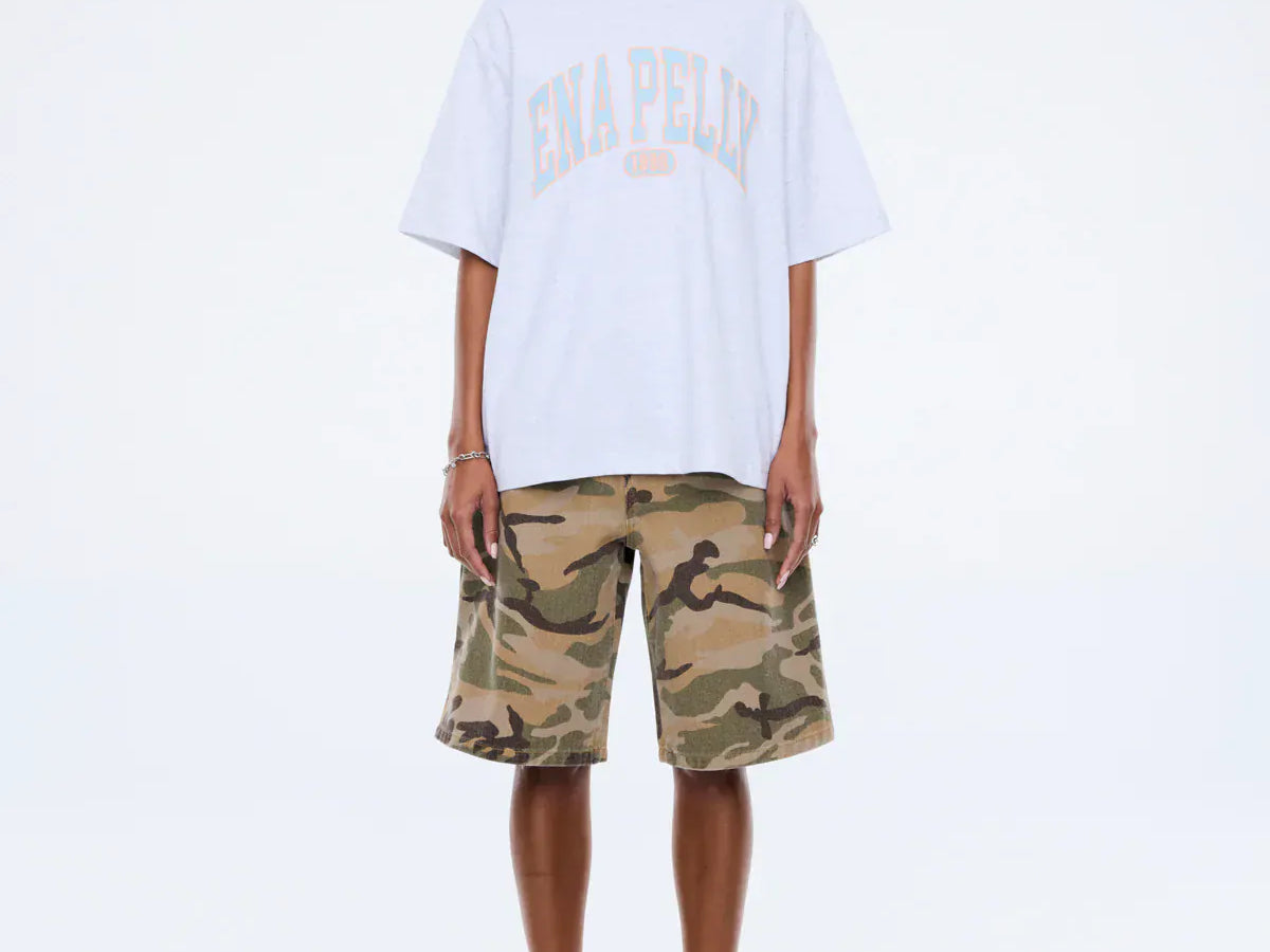 Ena Pelly Tees Blue Collegiate Tee