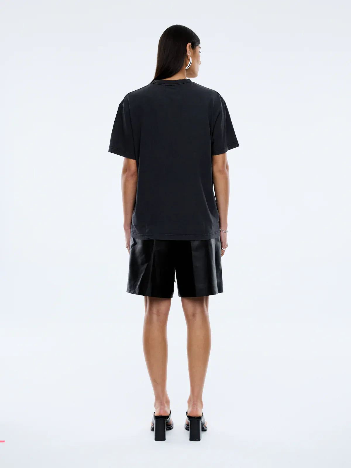 Ena Pelly Tees Crawling Leopard Tee - Vintage Black