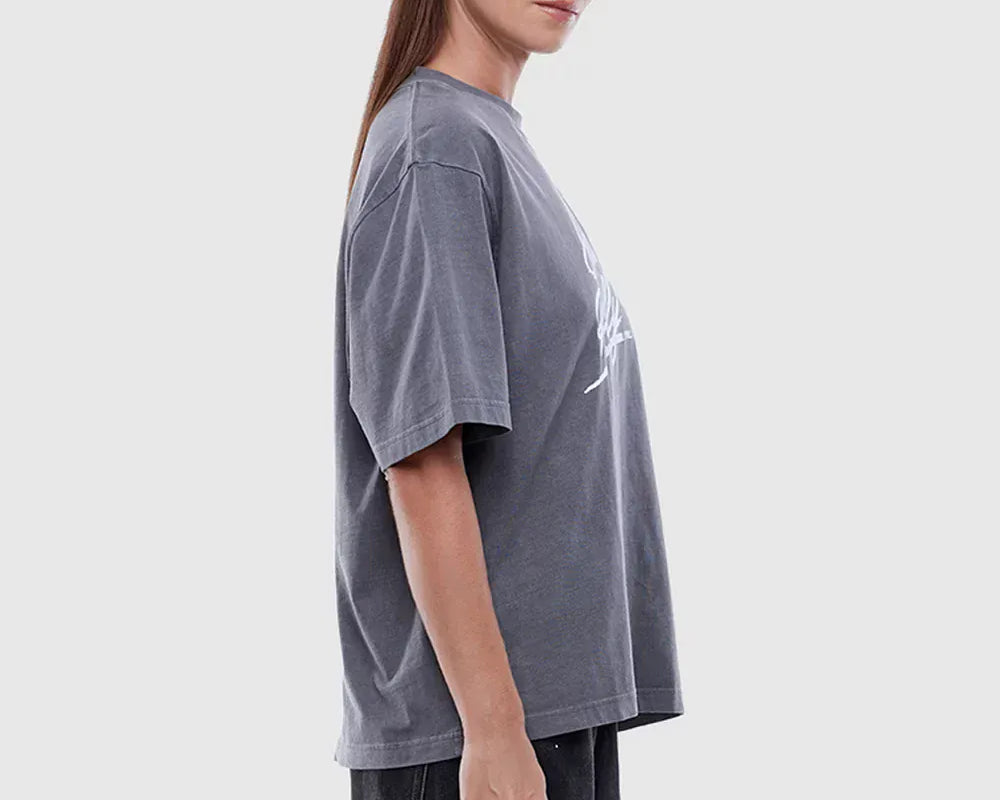 Ena Pelly Tees EP Signature Tee - Washed Grey