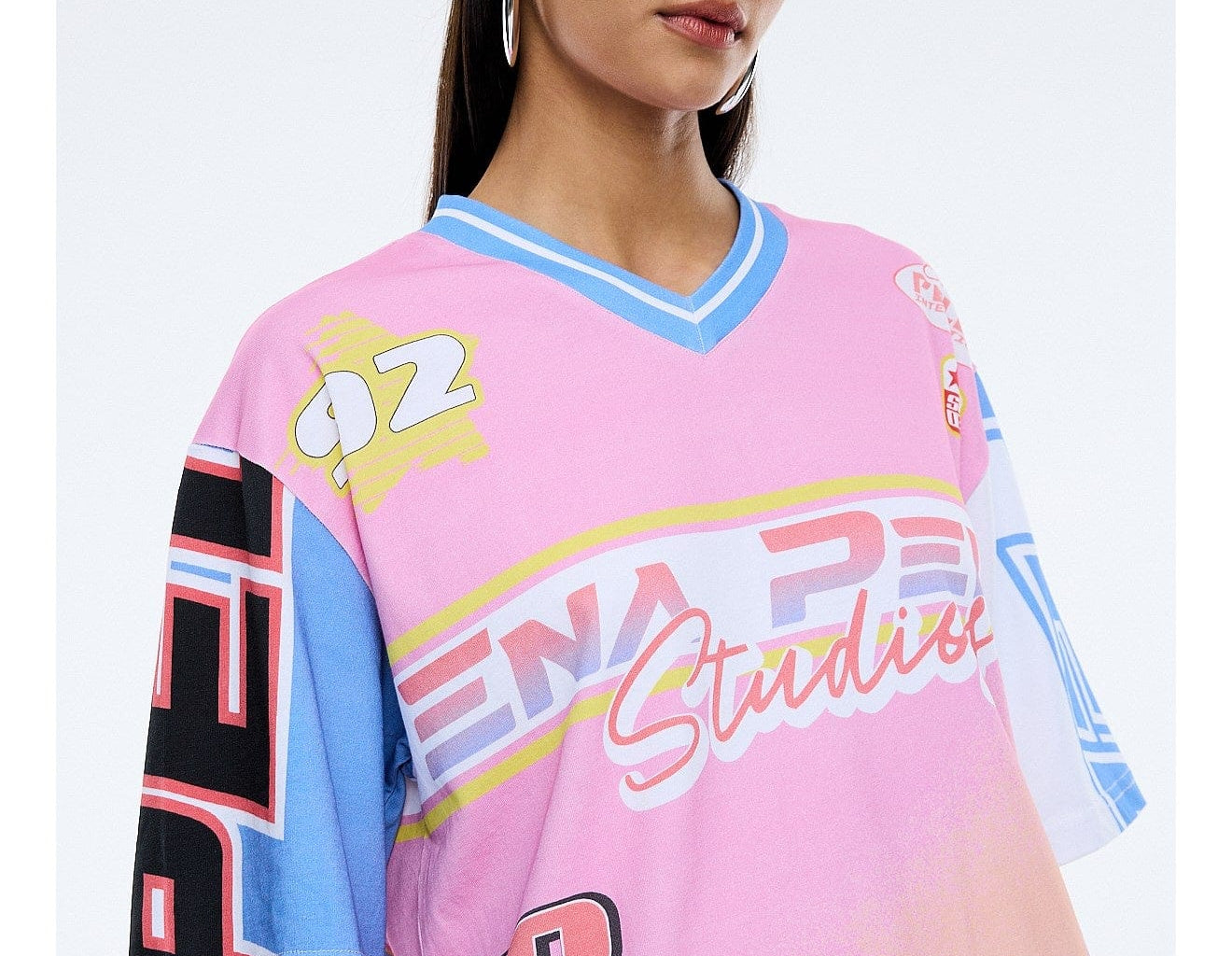 Ena Pelly Tees Pelly F1 Hotrod Jersey - Multi Colour