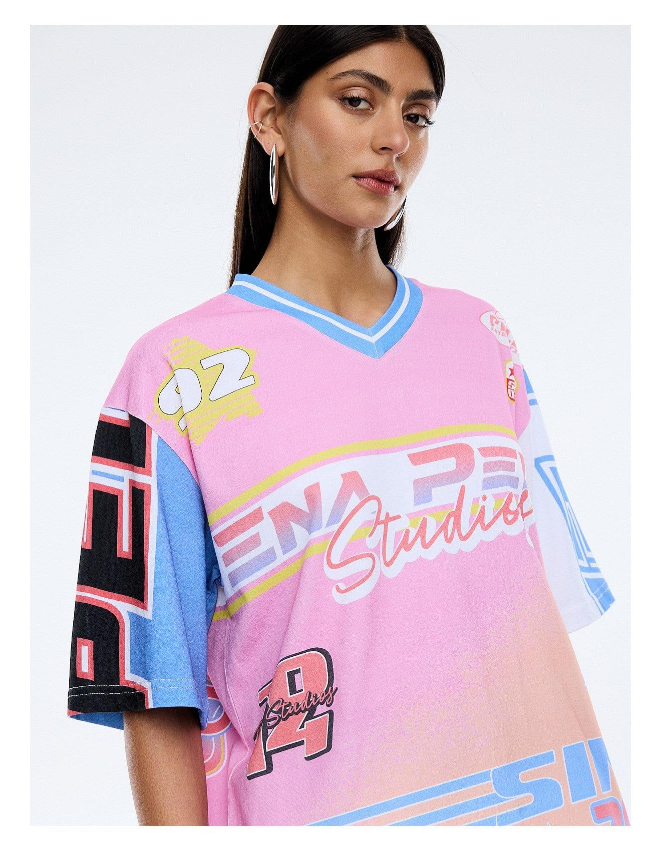 Ena Pelly Tees Pelly F1 Hotrod Jersey - Multi Colour