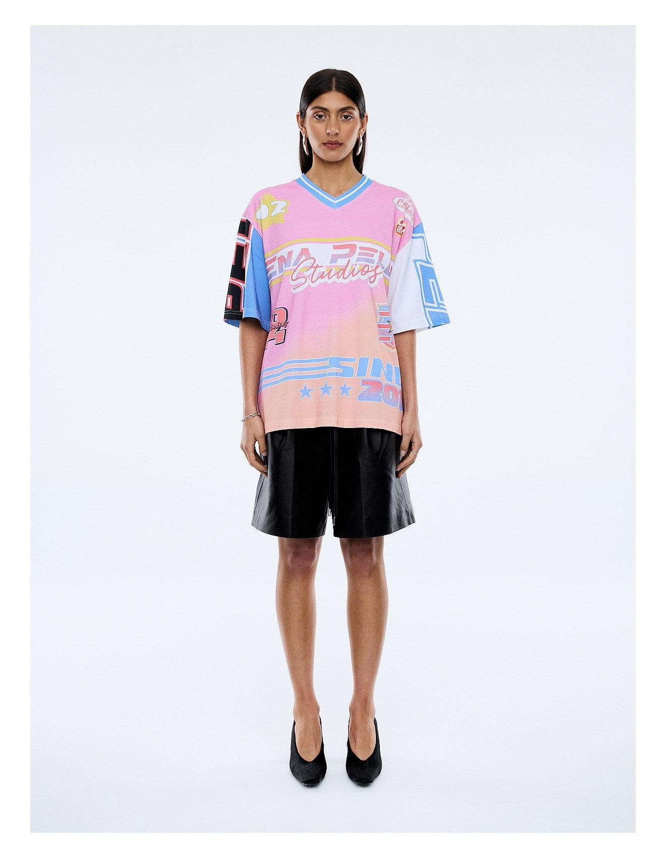 Ena Pelly Tees Pelly F1 Hotrod Jersey - Multi Colour
