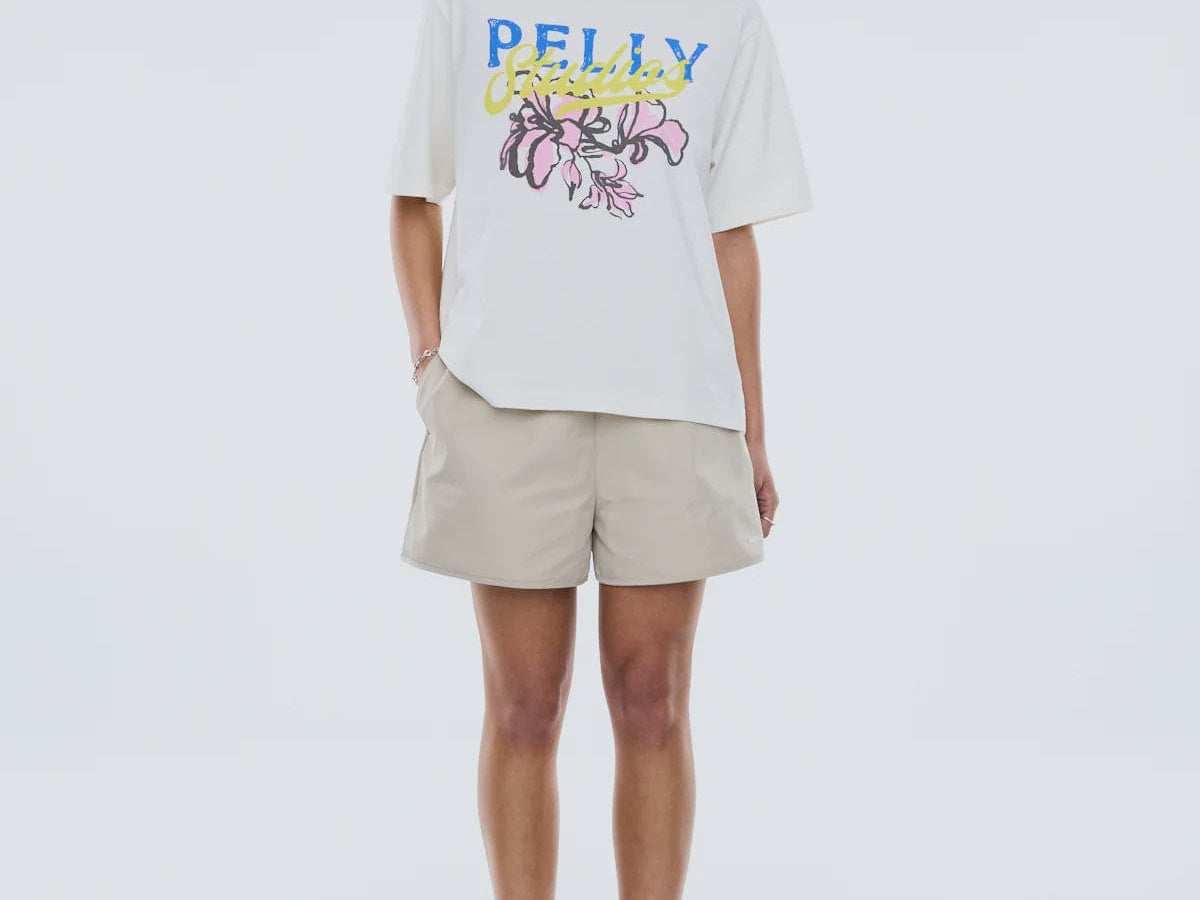 Ena Pelly Tees Pelly Floral Tee - Vintage White