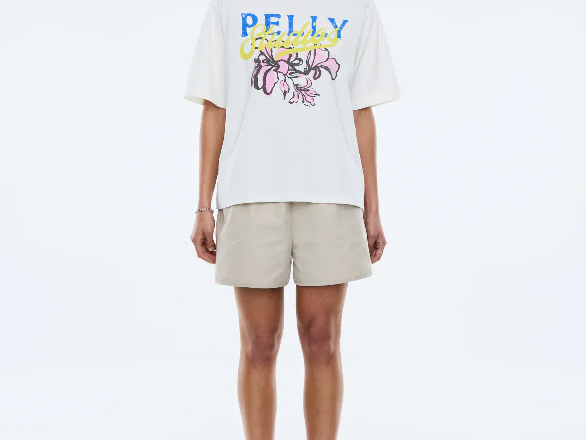 Ena Pelly Tees Pelly Floral Tee - Vintage White