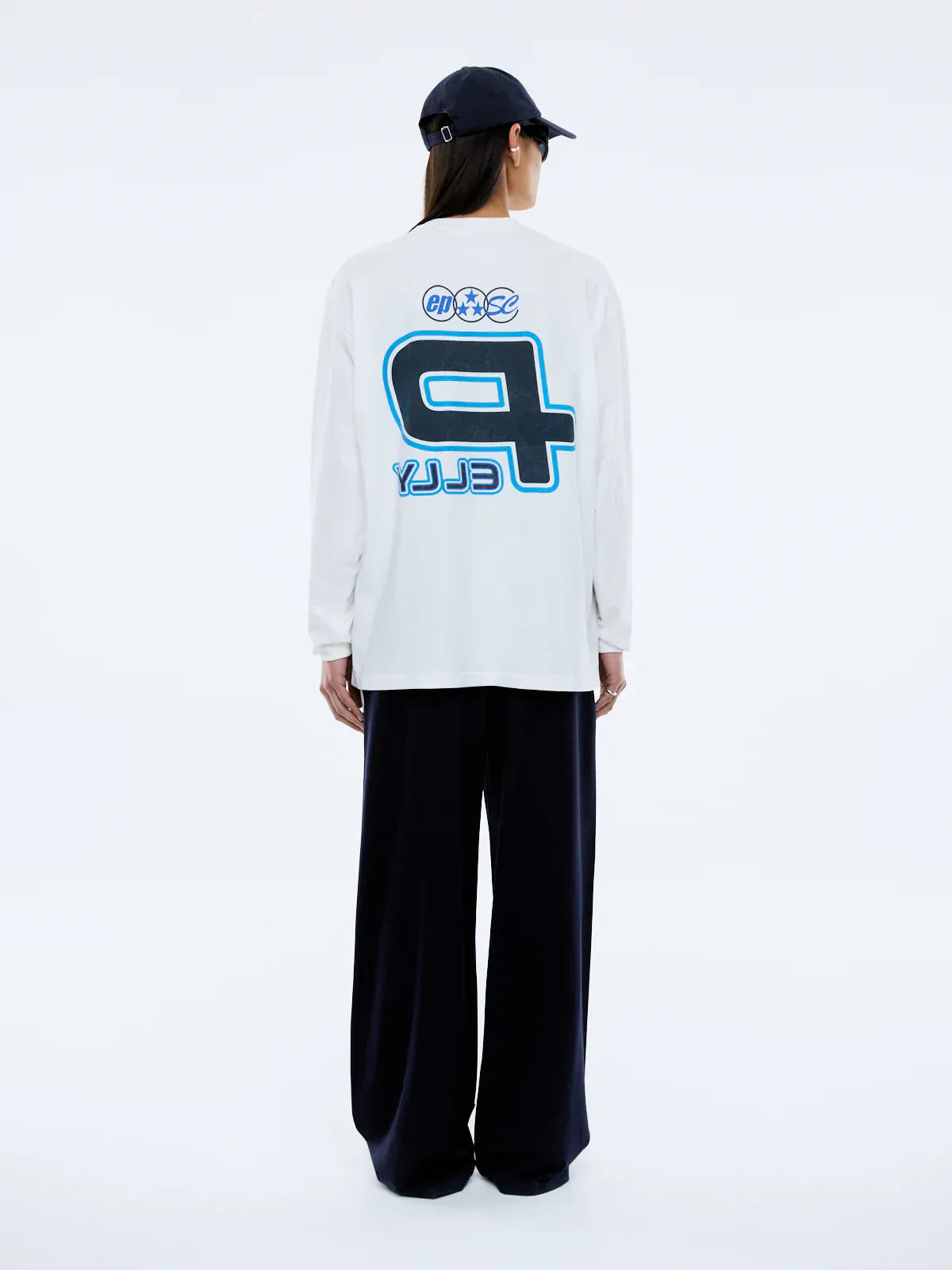 Ena Pelly Tees Pelly Sport Jersey - Vintage White