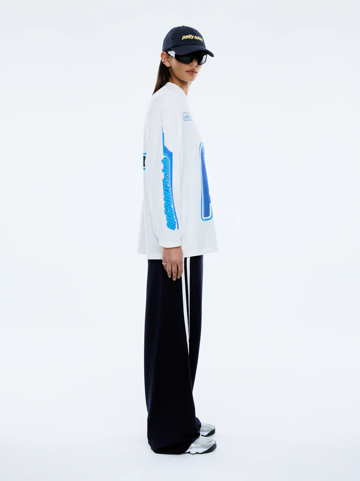 Ena Pelly Tees Pelly Sport Jersey - Vintage White