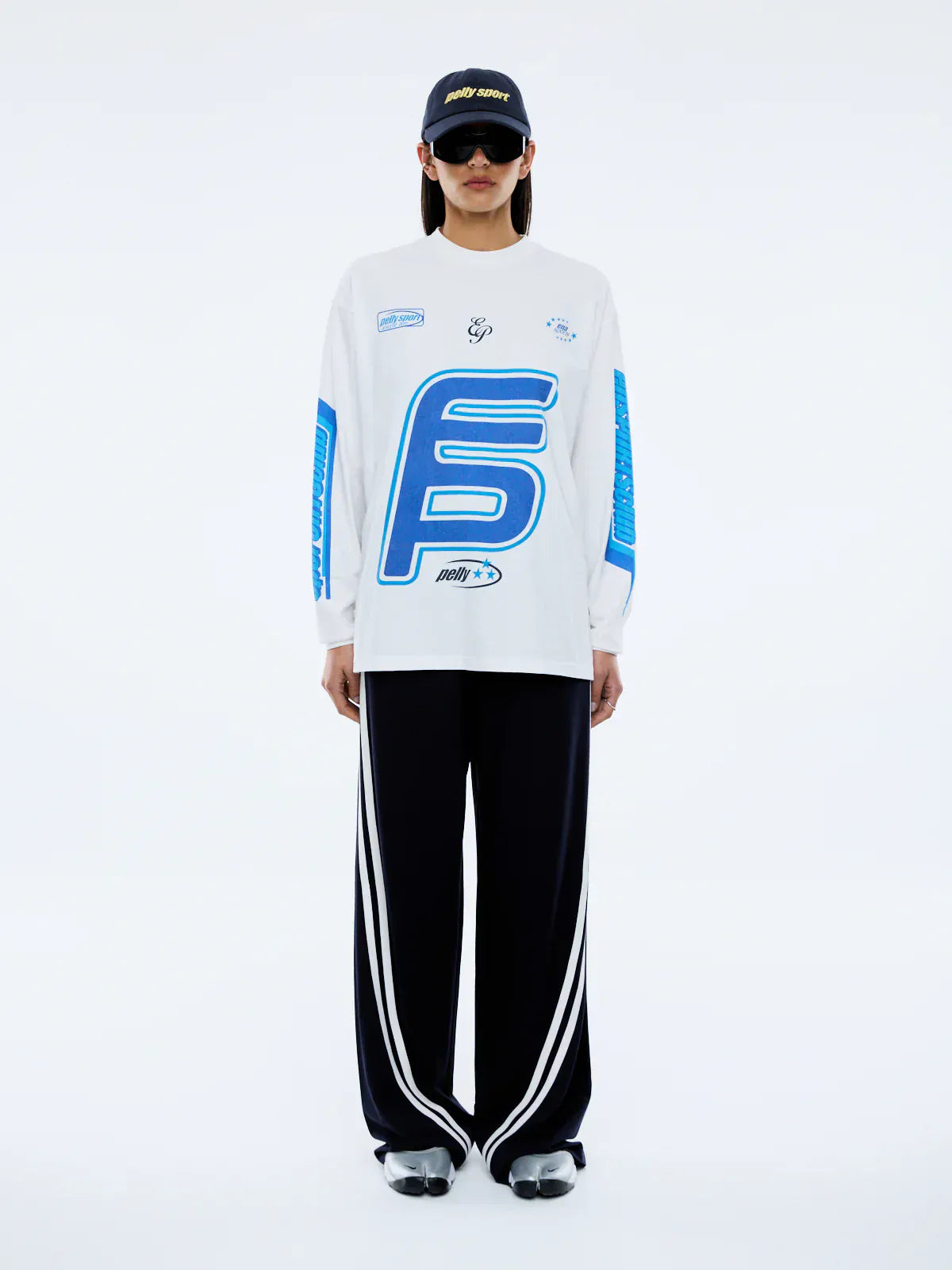 Ena Pelly Tees Pelly Sport Jersey - Vintage White