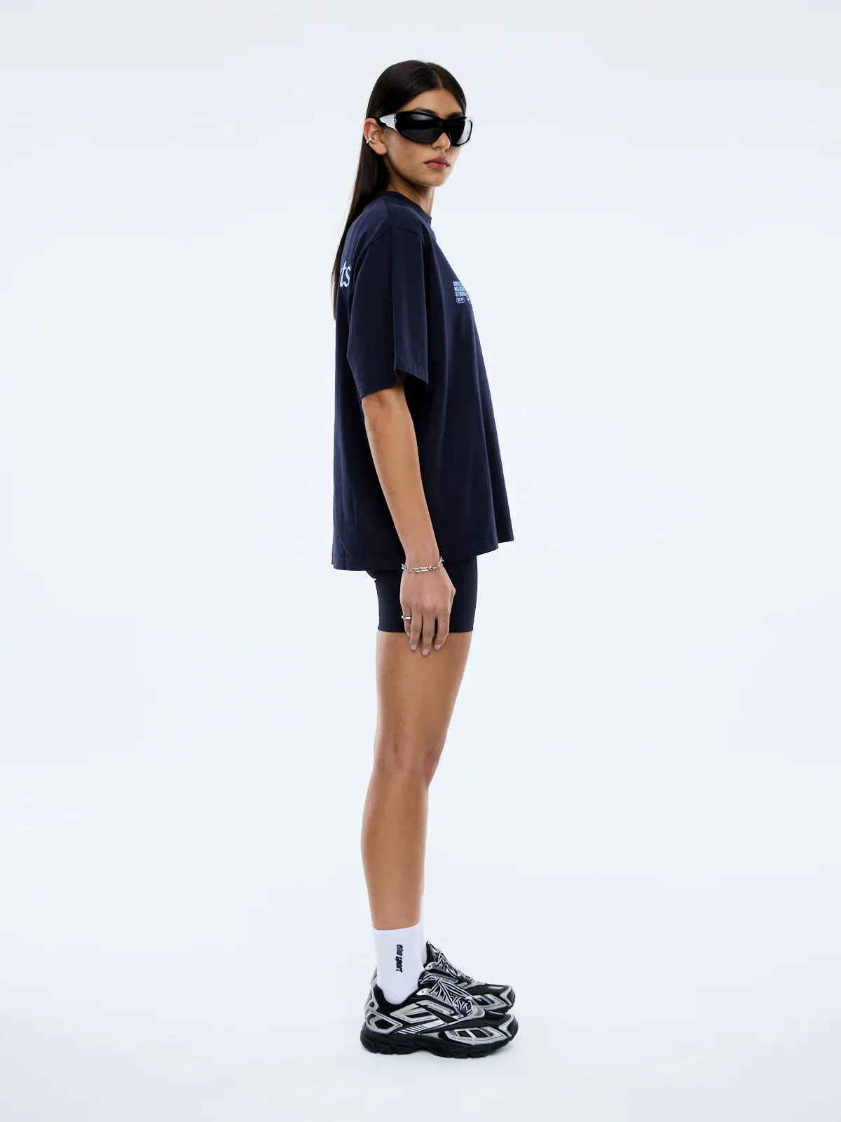Ena Pelly Tees Pelly Sports League Tee - Navy