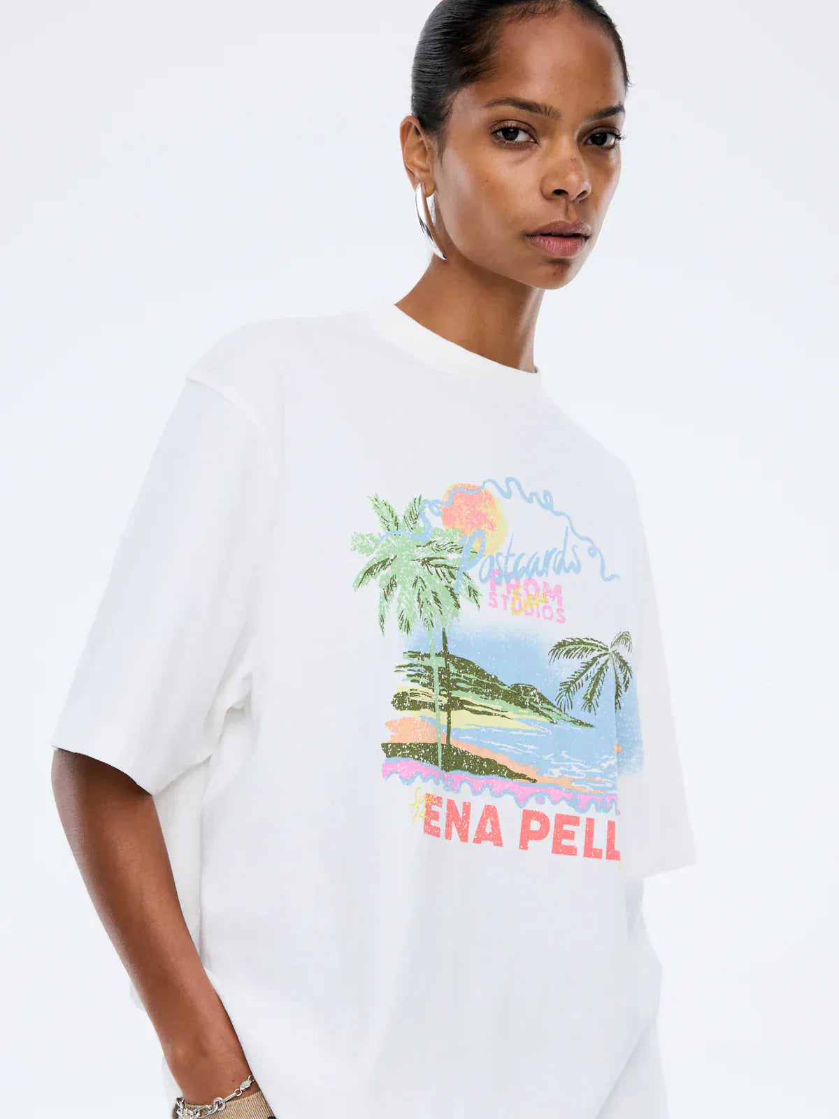 Ena Pelly Tees Riviera Watercolour Tee