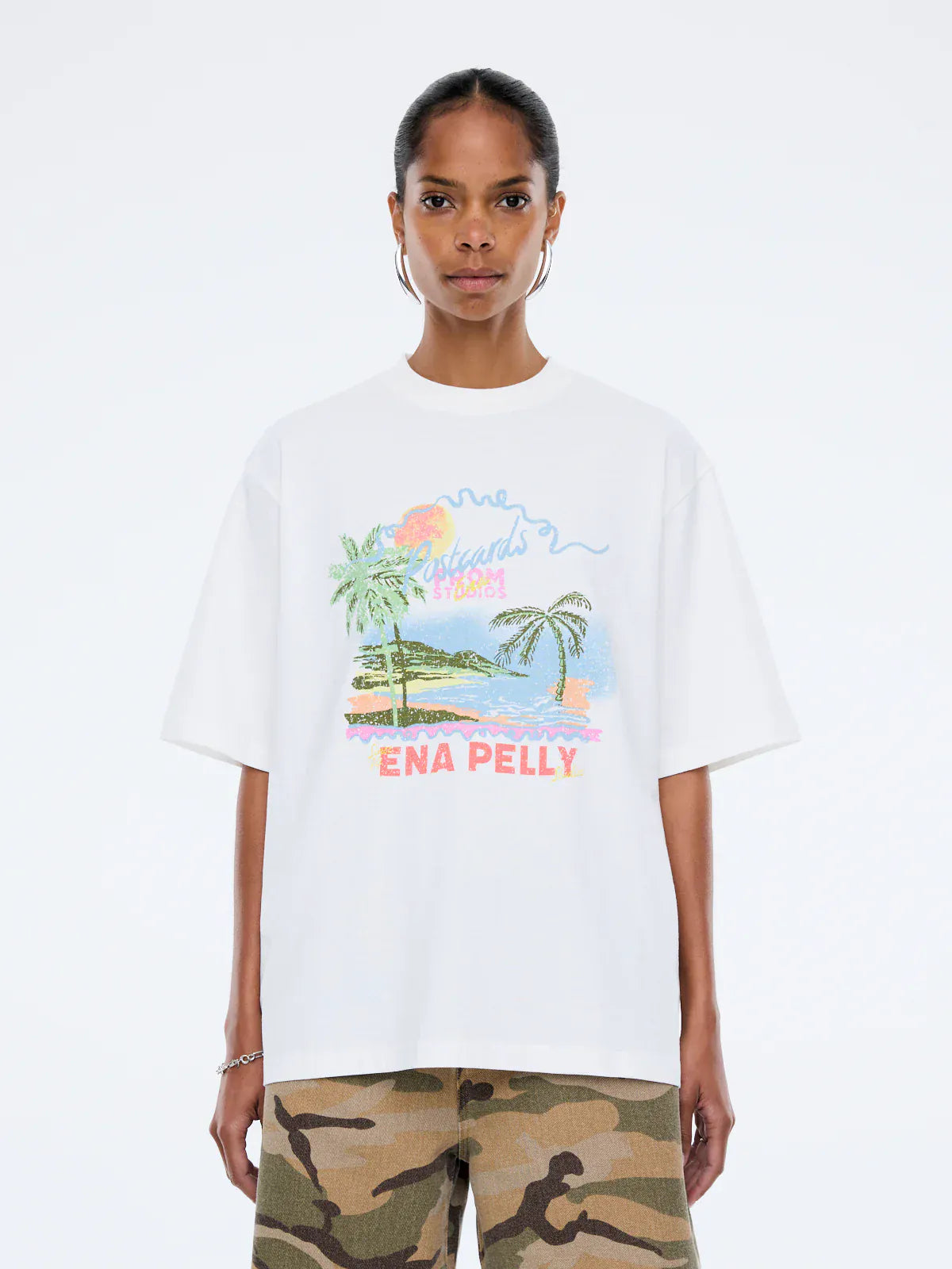 Ena Pelly Tees Riviera Watercolour Tee
