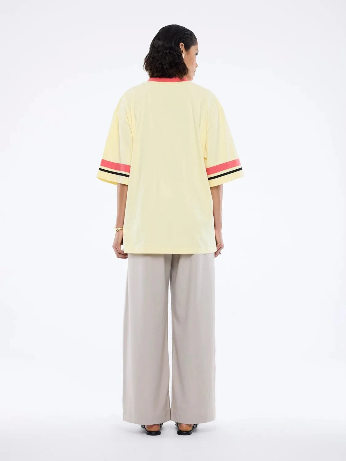Ena Pelly Tees Snake Jersey - Panna Cotta