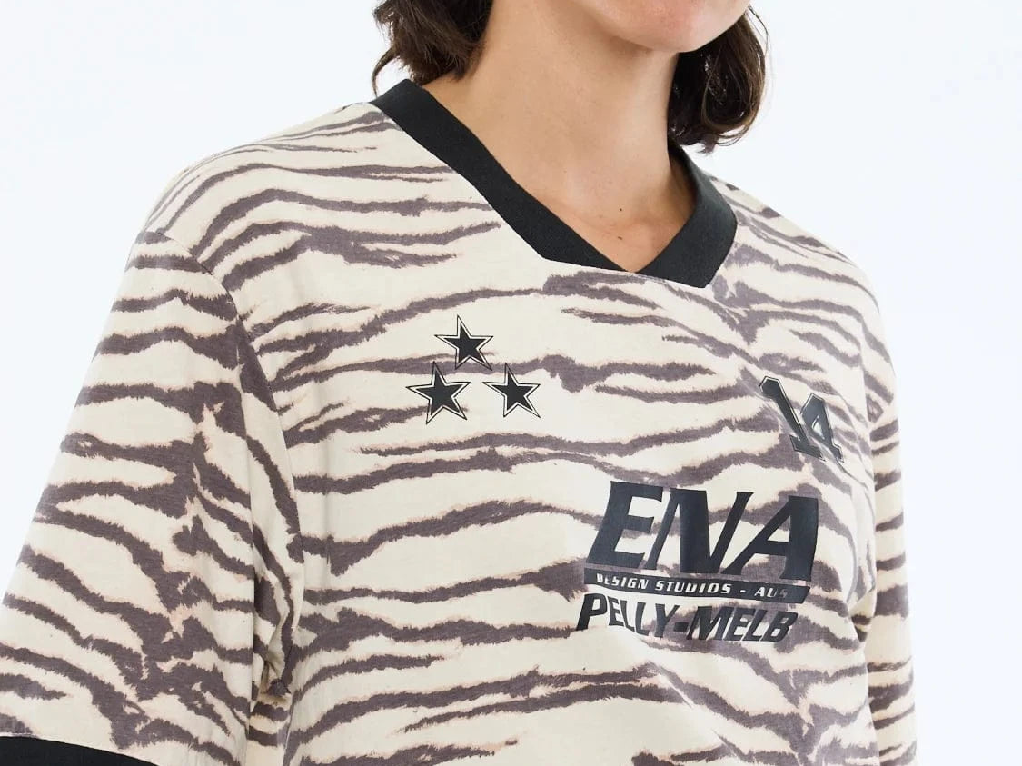 Ena Pelly Tees Tiger Ena Team Tee - Tiger Print
