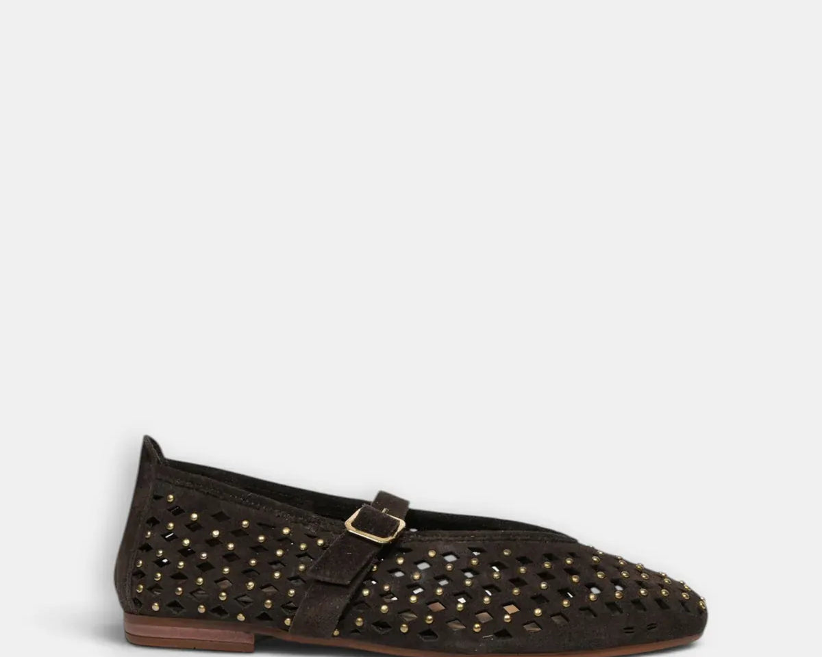 Eurosole Footwear Luna Sole Garden - Chocolate Suede