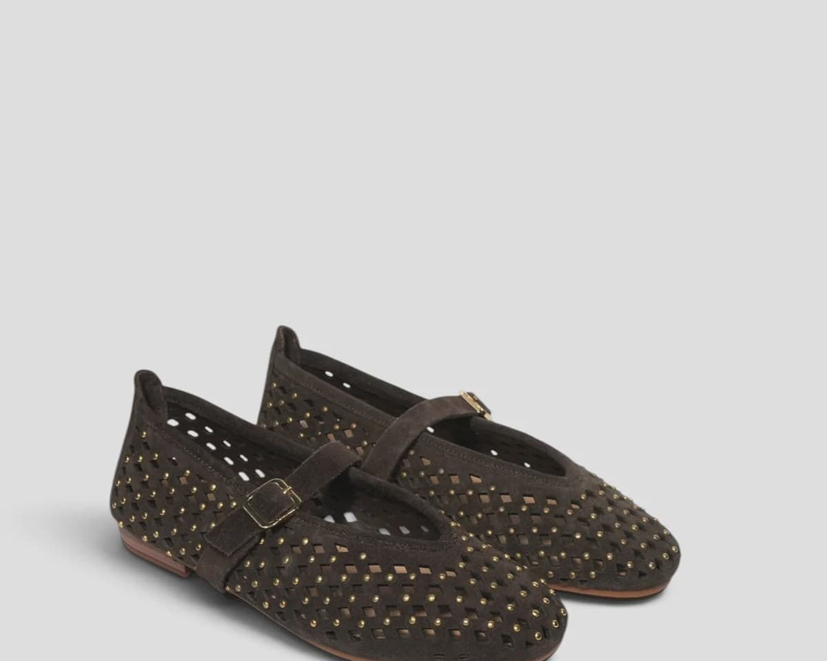Eurosole Footwear Luna Sole Garden - Chocolate Suede