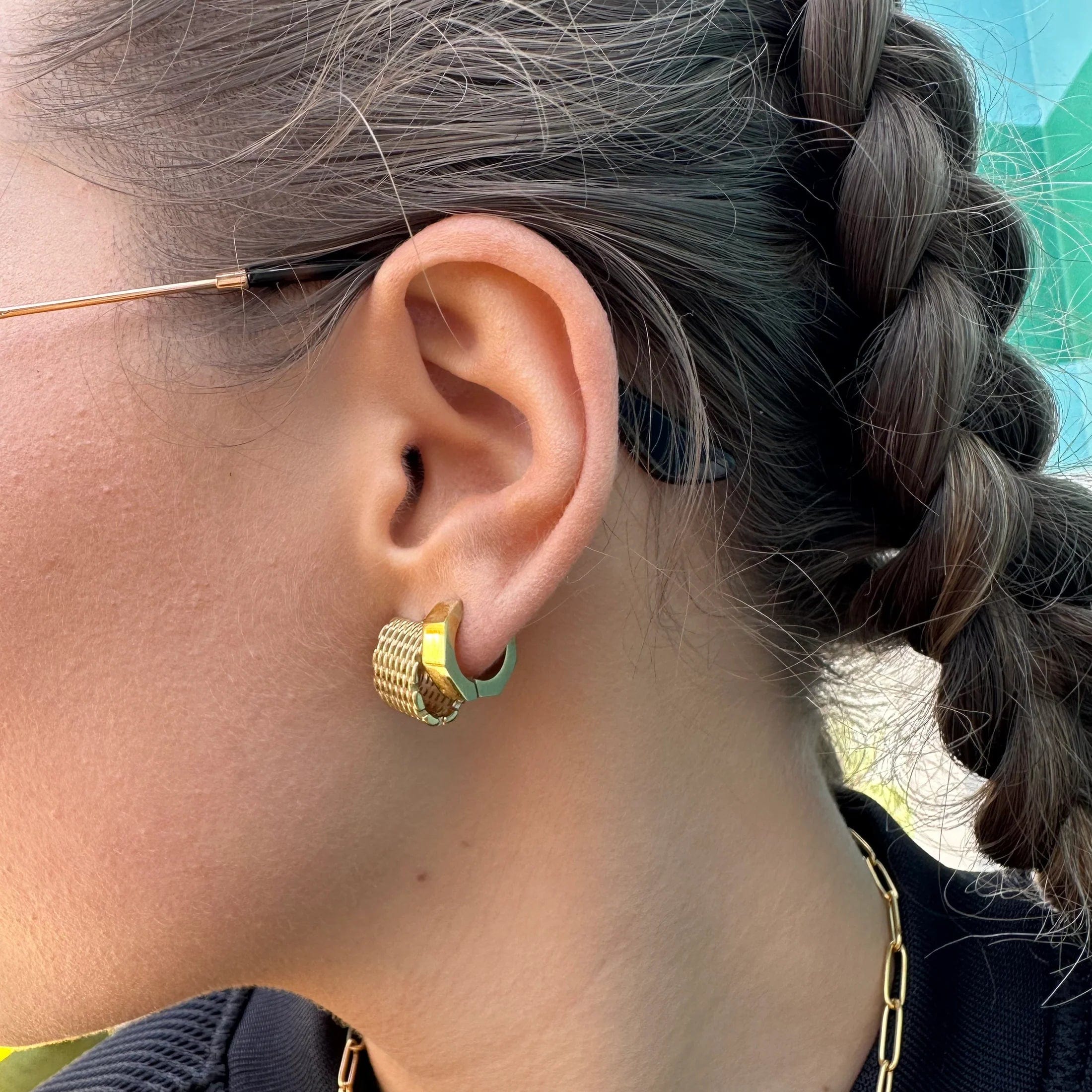 Ever Jewellery Earrings Ever Jewellery | Momentum Huggie Earrings