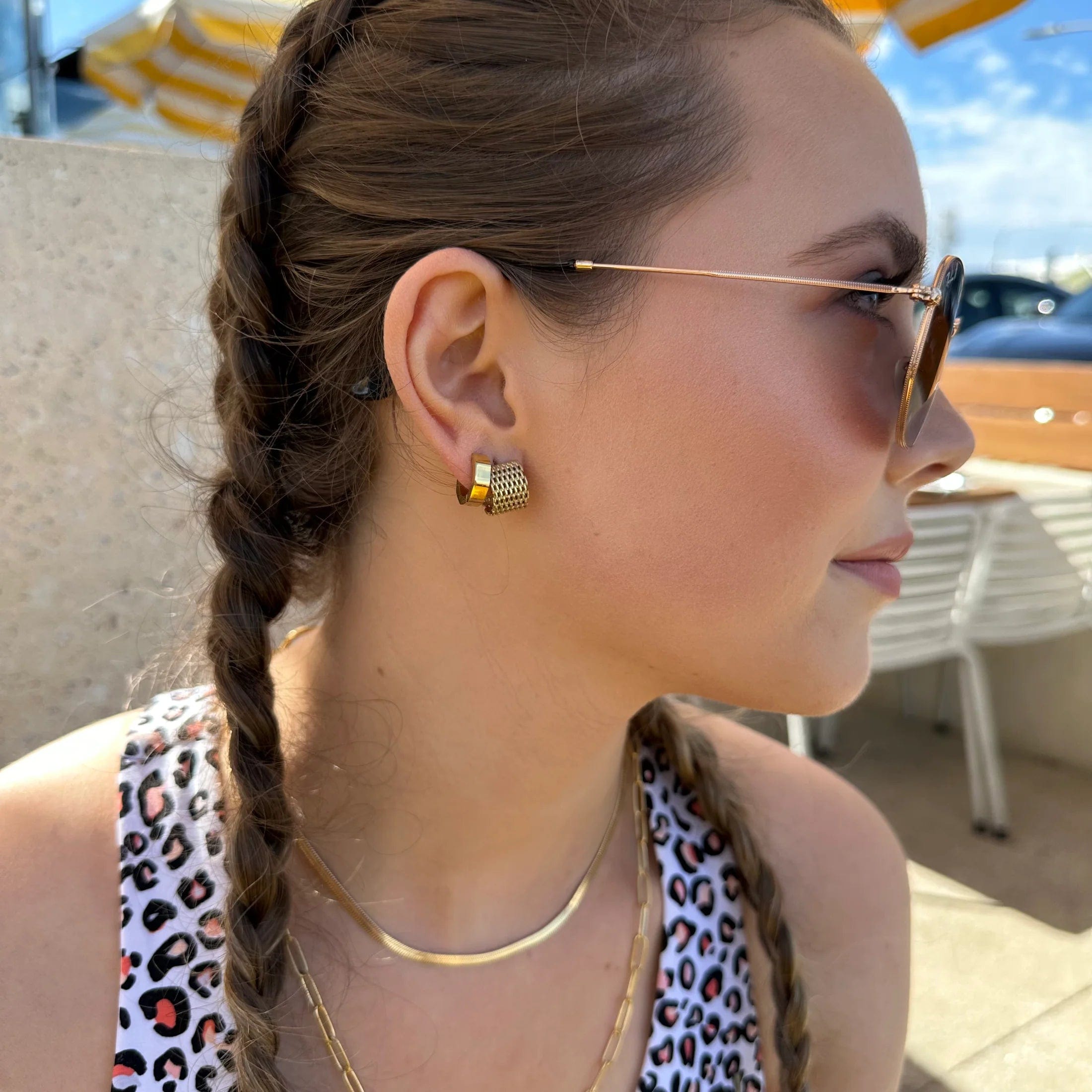 Ever Jewellery Earrings Ever Jewellery | Momentum Huggie Earrings