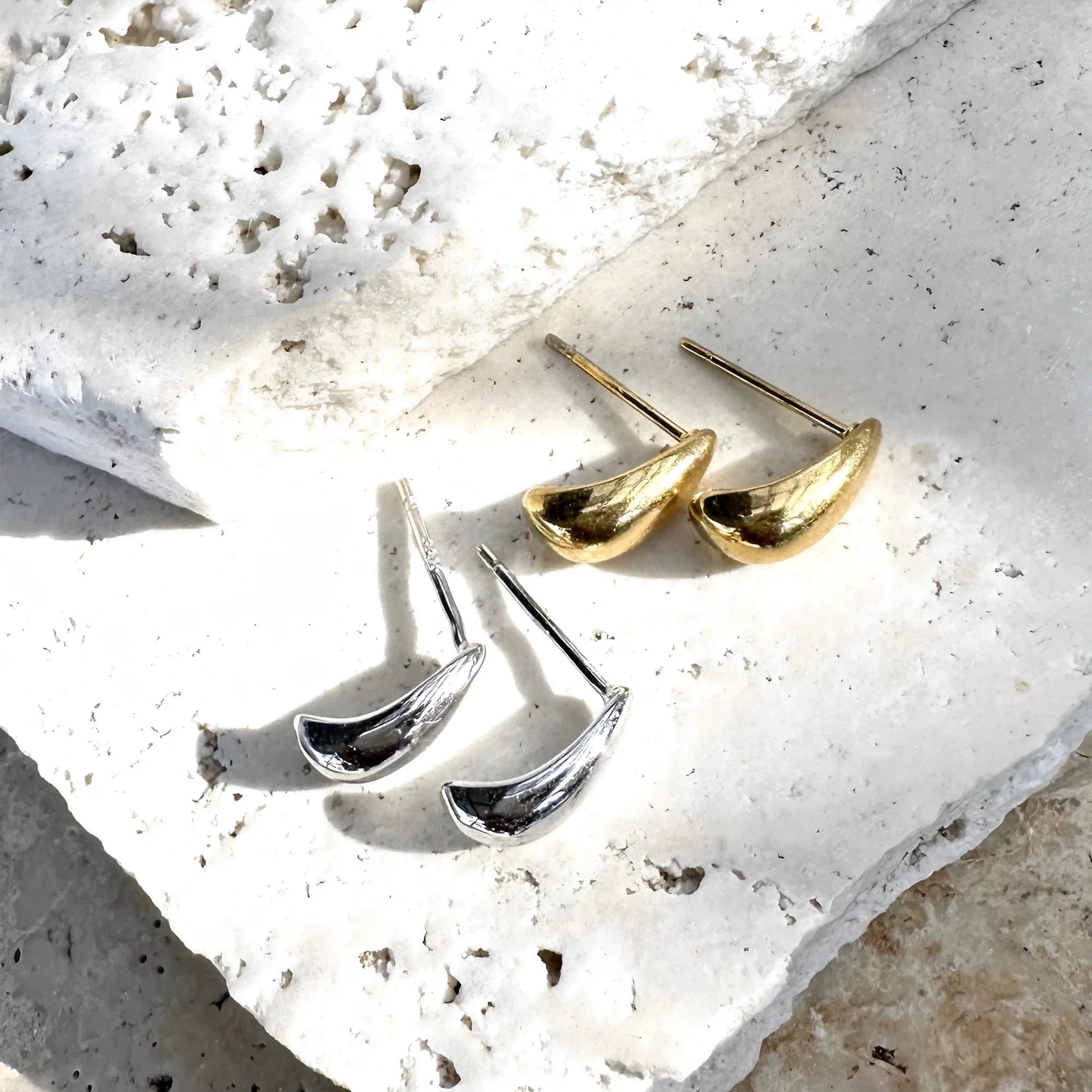 Ever Jewellery Earrings Ever Jewellery | Swift Silver Stud Earrings