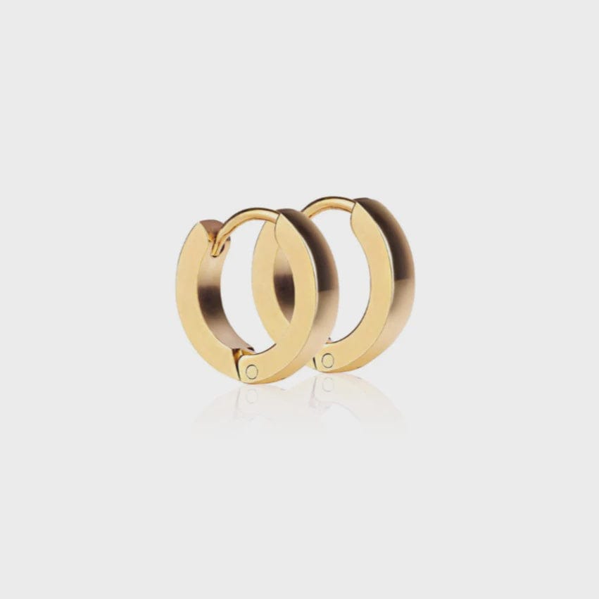 Ever Jewellery Earrings Ever Jewellery | Trackside Huggie Earrings