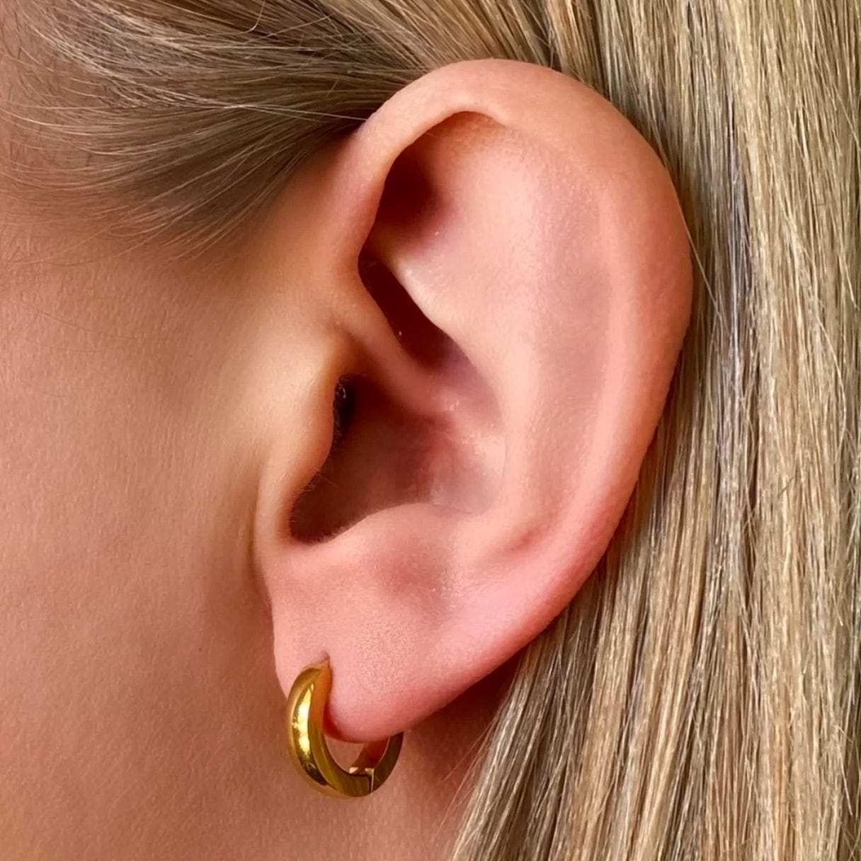 Ever Jewellery Earrings Ever Jewellery | Trackside Huggie Earrings