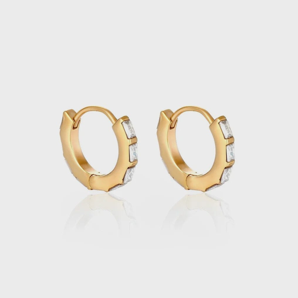 Ever Jewellery Earrings Ever Jewellery | Undefeated Hoop Earrings