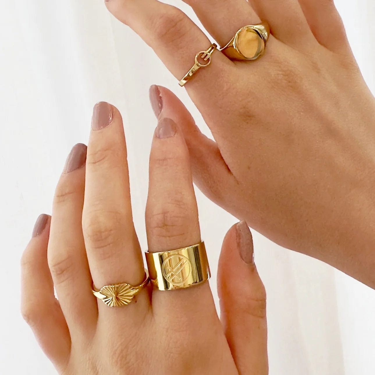 Ever Jewellery Rings Ever Jewellery | Grandstand Gold Band Ring