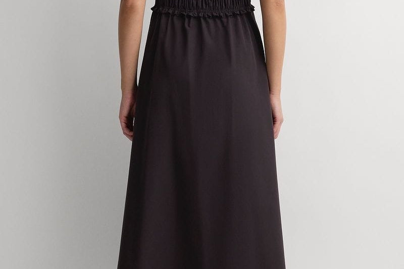 Faithfull The Brand Dresses - Event Dama Midi Dress - Carob