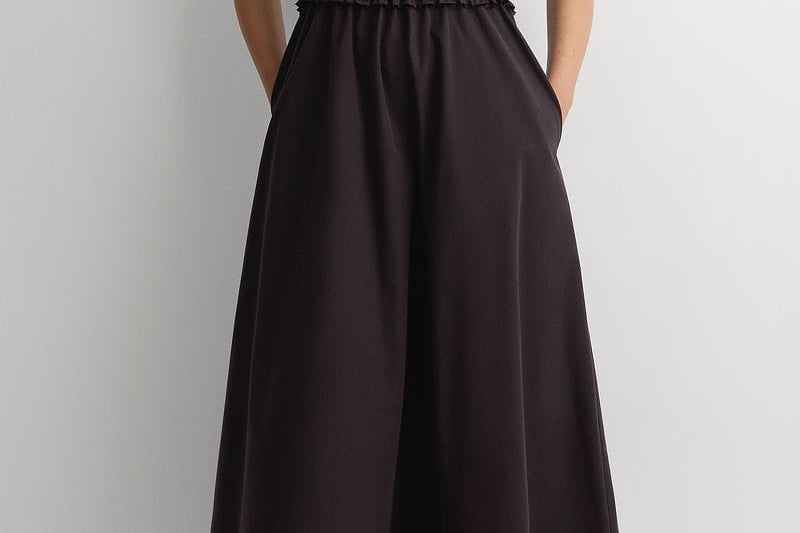 Faithfull The Brand Dresses - Event Dama Midi Dress - Carob