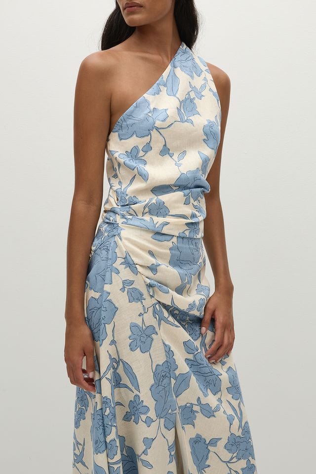 Faithfull The Brand Dresses - Formal Euna Midi Dress - Oline Floral