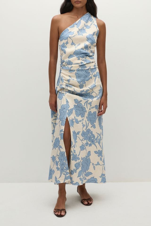 Faithfull The Brand Dresses - Formal Euna Midi Dress - Oline Floral