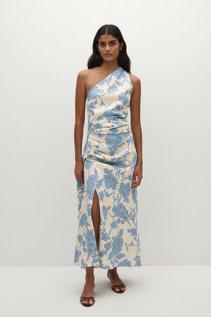 Faithfull The Brand Dresses - Formal Euna Midi Dress - Oline Floral
