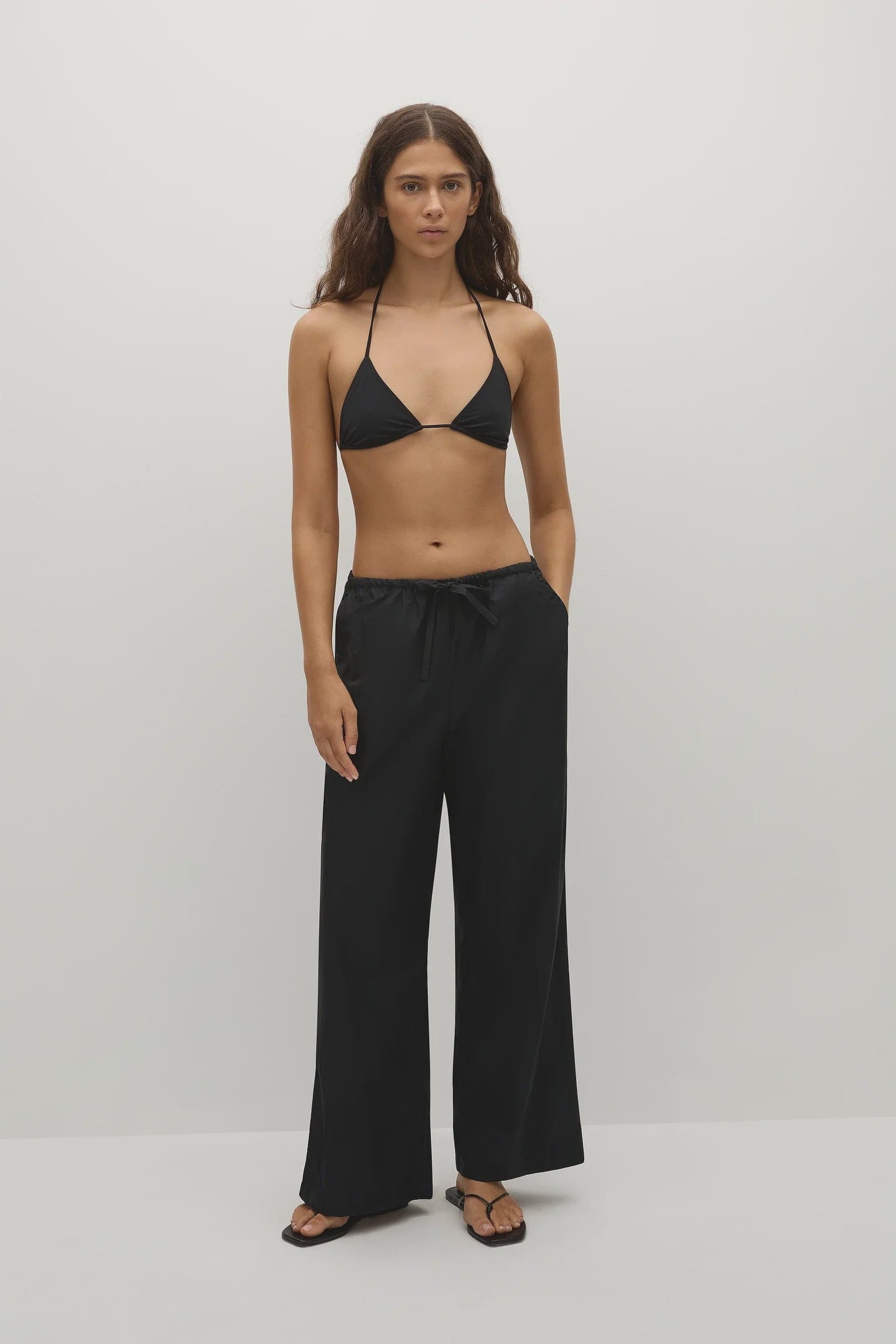 Faithfull The Brand Pants Rainey Pant - Black