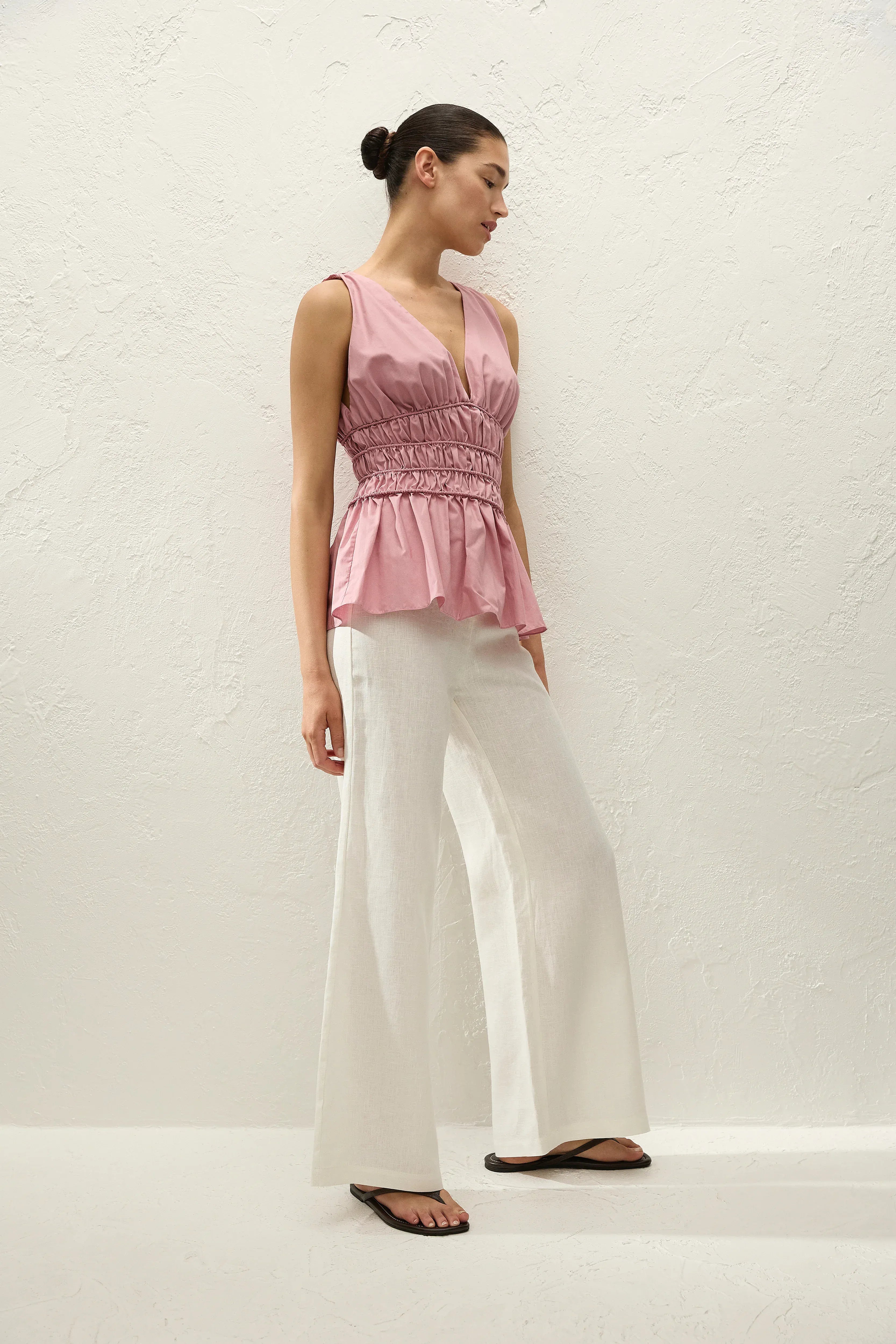 Faithfull The Brand Tops Saja Top - Dusk