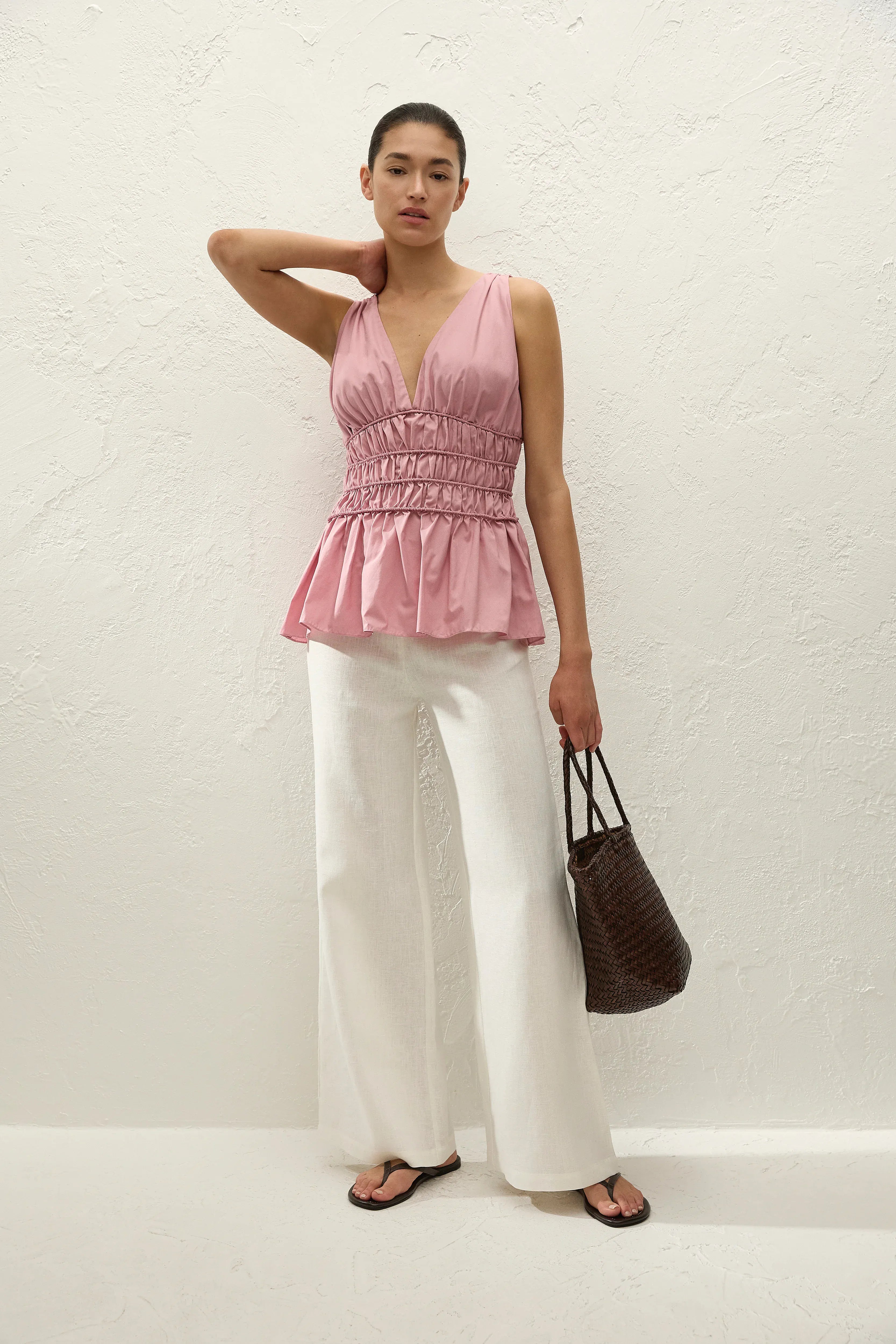 Faithfull The Brand Tops Saja Top - Dusk