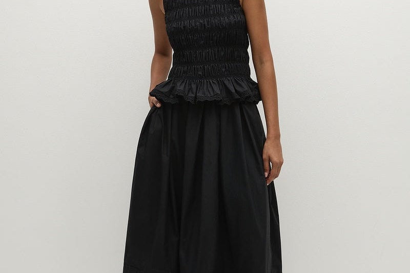 Faithfull The Brand Tops Thea Top - Black