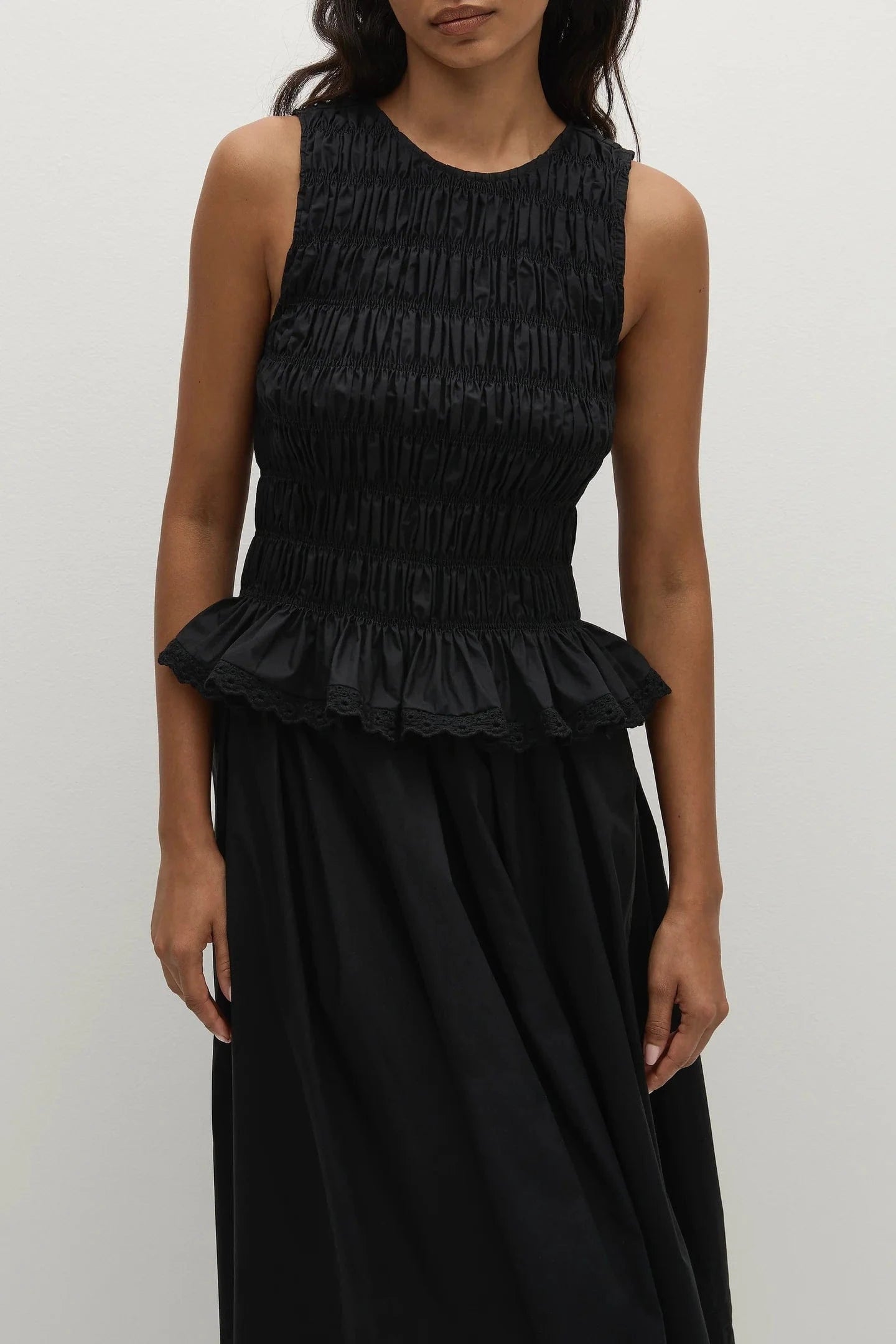 Faithfull The Brand Tops Thea Top - Black