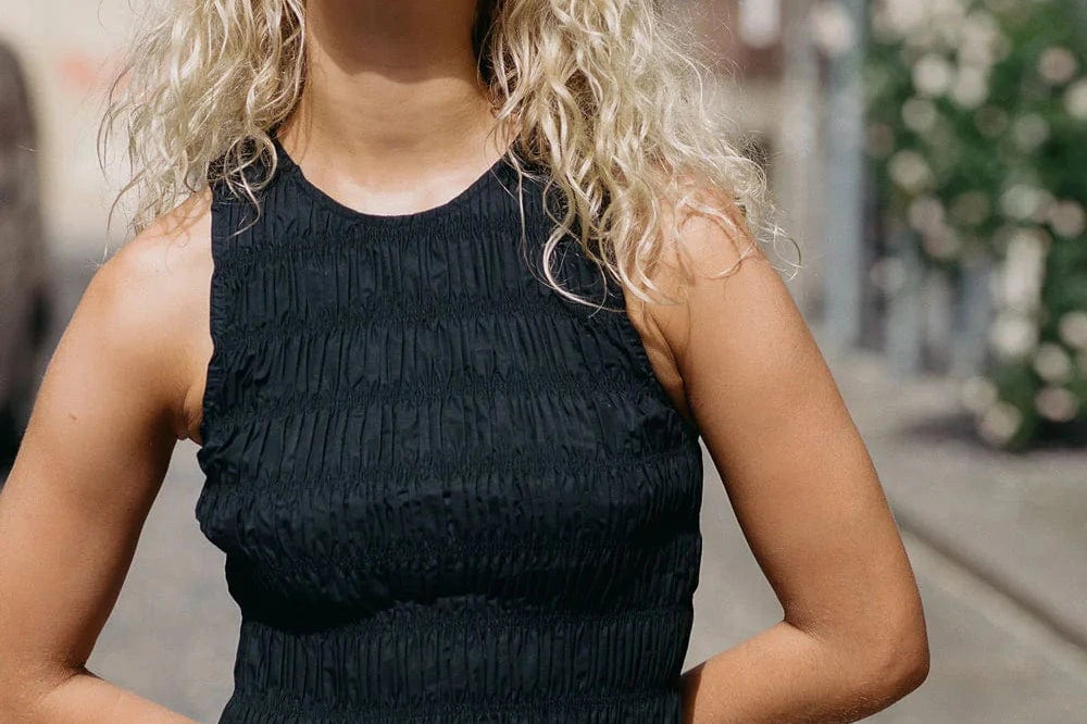 Faithfull The Brand Tops Thea Top - Black