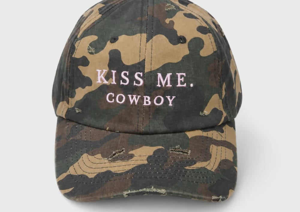 FAR MER By Whitney Hats/Headpieces Kiss Me Cowboy Cap