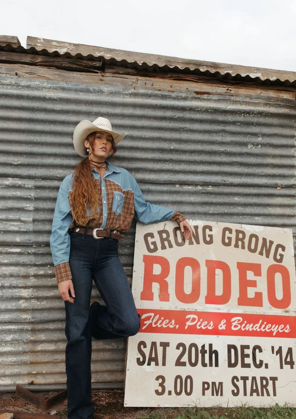FAR MER By Whitney Shirts Homestead Check Texas Yoke