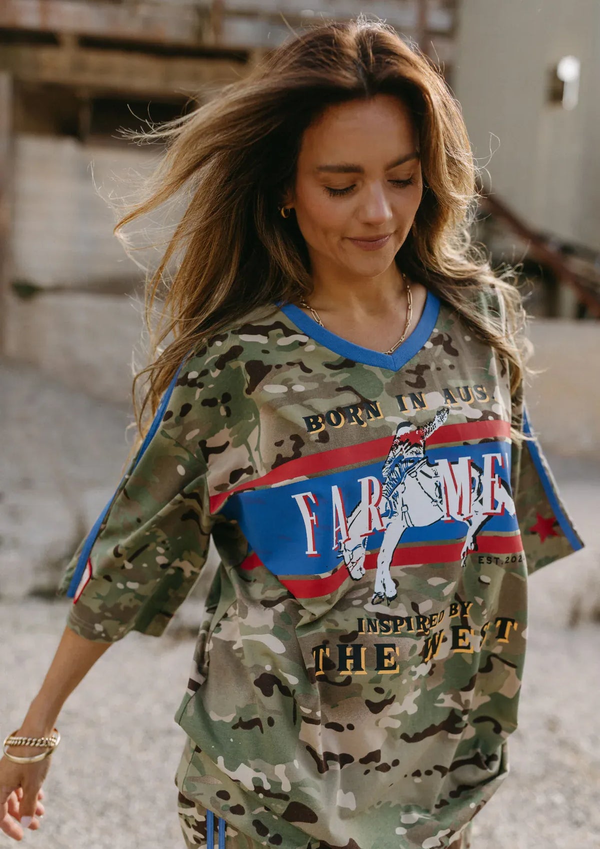 FAR MER By Whitney Tees Born In Aus Vee - Camo