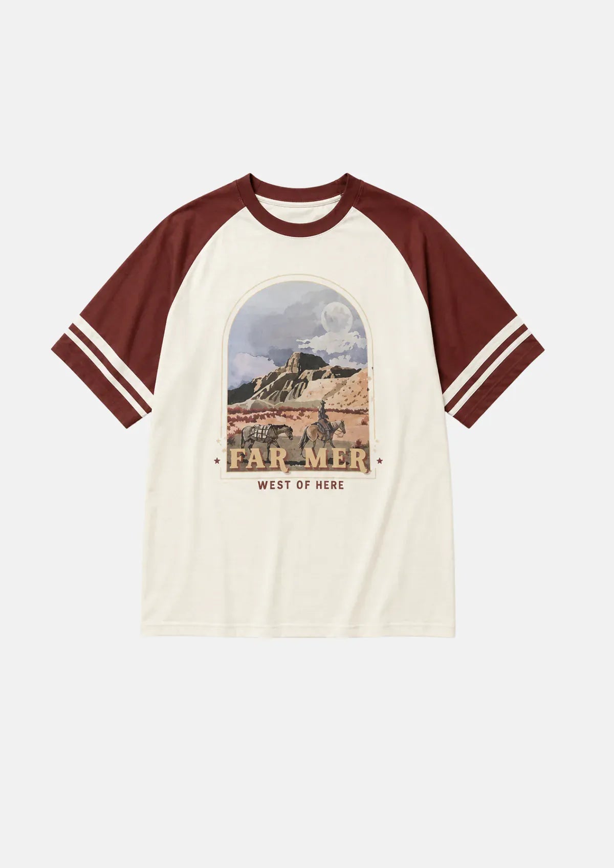FAR MER By Whitney Tees West Of Here Raglan