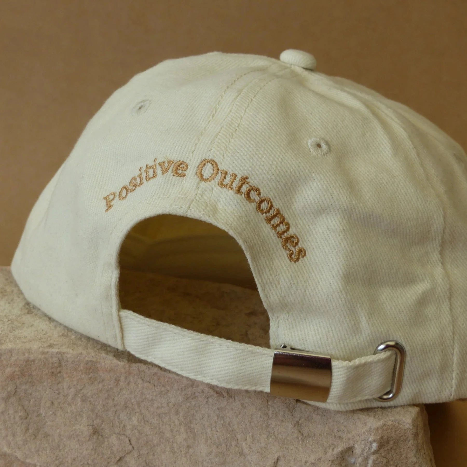 Gentle Habits Hats/Headpieces Gentle Habits | Postive Outcomes Cap - Cream/Tobacco